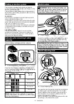 Preview for 10 page of Makita UB101D Instruction Manual