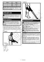 Preview for 11 page of Makita UB101D Instruction Manual