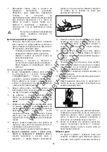 Preview for 49 page of Makita UC3041A Instruction Manual