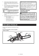 Preview for 95 page of Makita UC3550AP Instruction Manual