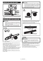 Preview for 13 page of Makita UC3551A Instruction Manual