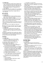 Preview for 25 page of Makita UC4041A Instruction Manual