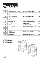 Preview for 1 page of Makita VC002GL Instruction Manual
