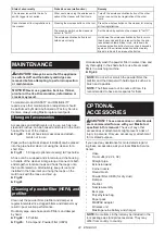 Preview for 22 page of Makita VC002GL Instruction Manual