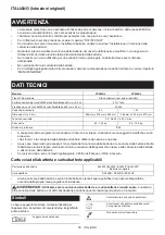 Preview for 55 page of Makita VC002GL Instruction Manual