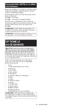 Preview for 87 page of Makita VC002GL Instruction Manual