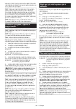 Preview for 159 page of Makita VC002GL Instruction Manual