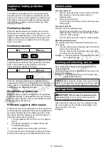 Preview for 15 page of Makita VC004GL Instruction Manual