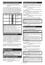 Preview for 65 page of Makita VC009GLM21 Instruction Manual