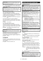 Preview for 83 page of Makita VC009GLM21 Instruction Manual