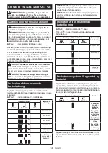 Preview for 130 page of Makita VC009GLM21 Instruction Manual