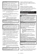 Preview for 149 page of Makita VC009GLM21 Instruction Manual