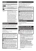 Preview for 159 page of Makita VC009GLM21 Instruction Manual