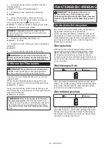 Preview for 42 page of Makita VC010G Instruction Manual