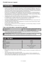 Preview for 50 page of Makita VC010G Instruction Manual