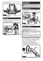 Preview for 10 page of Makita VC011G Instruction Manual