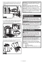Preview for 17 page of Makita VC011G Instruction Manual