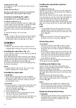 Preview for 12 page of Makita VC1310LX1 Instruction Manual