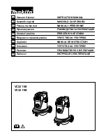 Preview for 1 page of Makita VC2211M Instruction Manual