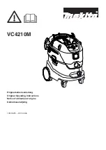 Preview for 1 page of Makita VC4210M Original Operating Instructions