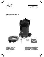 Makita VC4710 Operating Instructions Manual preview