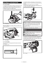 Preview for 8 page of Makita XAD05 Instruction Manual