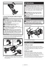 Preview for 9 page of Makita XAD05 Instruction Manual