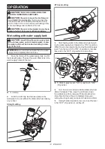 Preview for 14 page of Makita XCC01 Instruction Manual