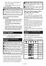 Preview for 10 page of Makita XCS06 Instruction Manual