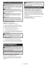 Preview for 24 page of Makita XCS06 Instruction Manual