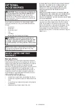 Preview for 19 page of Makita XCU04 Instruction Manual