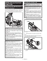 Preview for 14 page of Makita XCV10 Instruction Manual