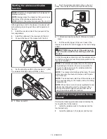 Preview for 16 page of Makita XCV10 Instruction Manual