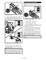 Preview for 17 page of Makita XCV10 Instruction Manual