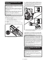 Preview for 36 page of Makita XCV10 Instruction Manual