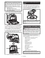 Preview for 42 page of Makita XCV10 Instruction Manual