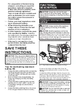 Preview for 6 page of Makita XCV17 Instruction Manual