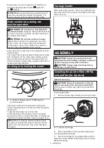 Preview for 8 page of Makita XCV20 Instruction Manual