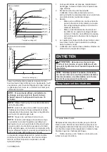 Preview for 16 page of Makita XDT111 Instruction Manual