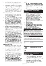 Preview for 3 page of Makita XDT15ZB Instruction Manual