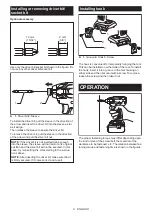 Preview for 8 page of Makita XDT15ZB Instruction Manual