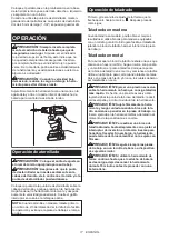 Preview for 17 page of Makita XFD11 Instruction Manual