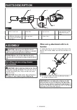 Preview for 8 page of Makita XLC11 Instruction Manual