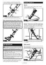 Preview for 9 page of Makita XLC11 Instruction Manual