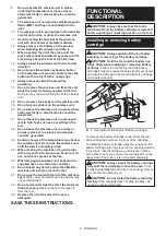 Preview for 6 page of Makita XLS01 Instruction Manual