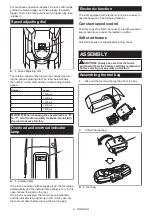 Preview for 8 page of Makita XLS01 Instruction Manual