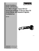 Preview for 1 page of Makita XLT01 Instruction Manual