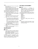 Preview for 8 page of Makita XLT01 Instruction Manual