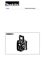 Makita XRM02 Instruction Manual preview