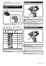 Preview for 33 page of Makita XT262T Instruction Manual